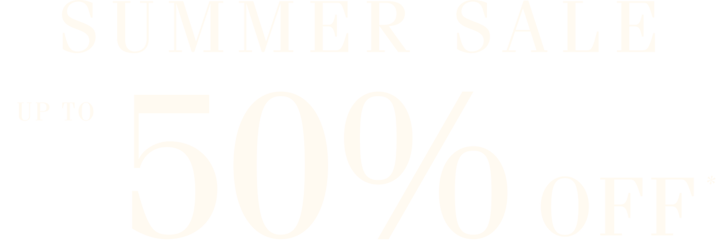 Summer Sale