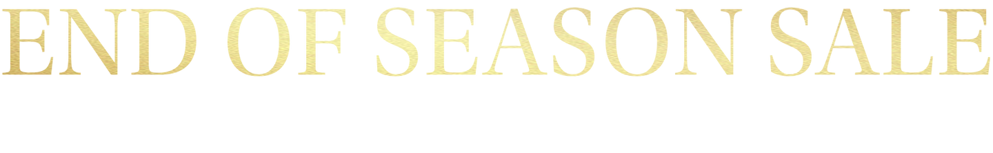 End Of Season Sale